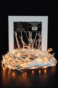 OUT OF STOCK  90" BIRCH VINE WITH 144 WARM WHITE LEDS  [184121] 