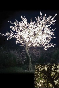  2120 LIGHT 9' BLOSSOM TREE, WARM WHITE LEDS [391207] SHIPS PALLET ONLY