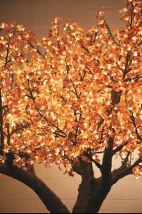 OUT OF STOCK 2120 LIGHT 9' RED LEAF MAPLE TREE, WARM WHITE LEDS [391203]