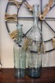 OUT OF STOCK  30"H GLASS BOTTLE VASE SHIPS PALLET ONLY [201427] 