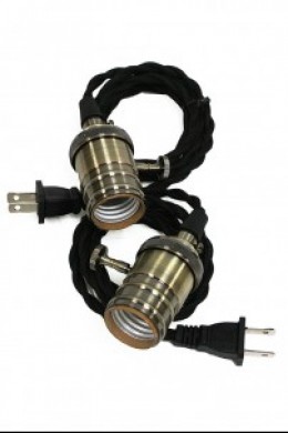 OUT OF STOCK**NEW** 84" 2PK BRAIDED ADAPTER W/110 CONNECTION [394155]