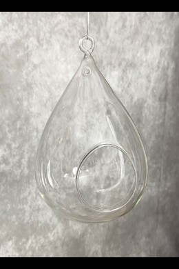 4"Dx6.5"H GLASS TEA LIGHT HOLDER [7564292]