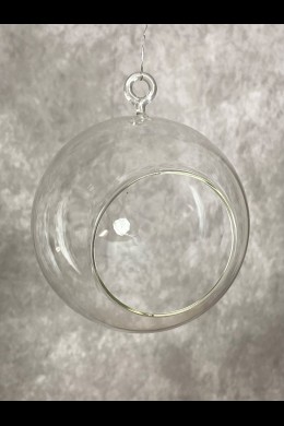 4.5" ROUND GLASS TEA LIGHT HOLDER [7564392]