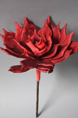 18"H x 8"W RED BLOOM  [FF2287]