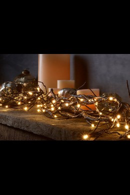72” WILLOW GARLAND WITH 96 WARM WHITE LEDS - [184163] 