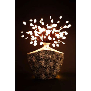 60 LIGHT SILVER DOLLARS W/ LEDS 20"