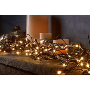 WILLOW BRANCH GARLAND 72" W96 LEDS