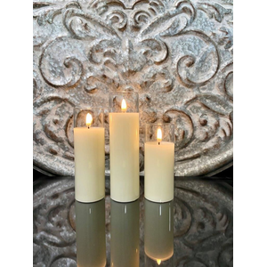 RADIANCE S/3 PETITE TRIO, SIMPLY IVORY 2x5" 2x6" 2x7"