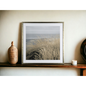 GOLDEN DUNES FRAMED & GLAZED 28x28"