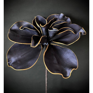 NAVY/GOLD FOAM FLOWER 20x16"