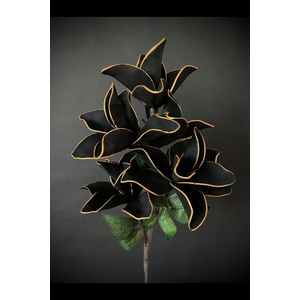 BLACK FOAM FLOWER 31x16"
