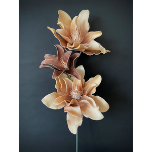 BEIGE FOAM FLOWER 35x17"