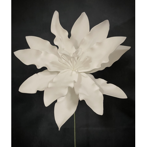 WHITE FOAM FLOWER 30"Lx16"D