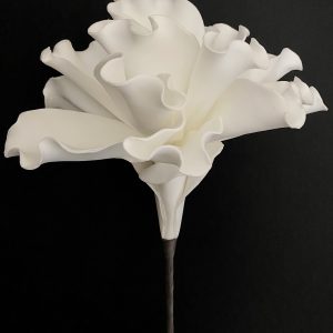 WHITE FOAM FLOWER 25x9"