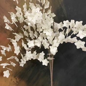 WHITE FOAM FLOWER 46X16"