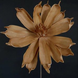 BROWN FOAM FLOWER 28"