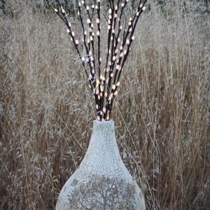 80 LED NATURAL PUSSY WILLOW 40"