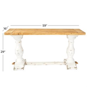 WD CONSOLE TABLE 59x29