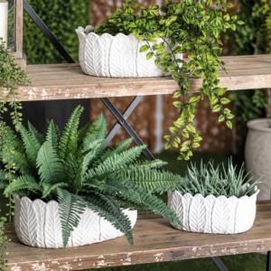 BOTANICAL BLISS PLANTERS S/3 10", 12", 16"W