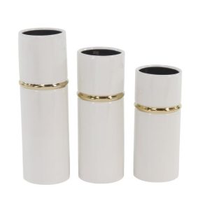 CERAMIC VASE S/3 12", 14", 16"H