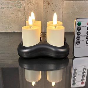 RADIANCE RECHARGEABLE TEA LIGHTS S/4