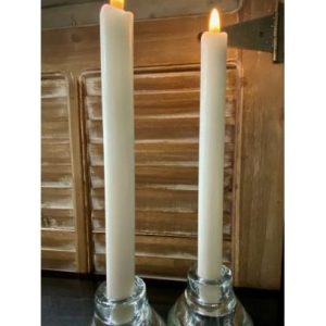 RADIANCE S/2 WAX TAPERS, 1.0"x12"