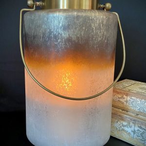 LARGE DESERT SANDS LANTERN, 7.5x13.5"