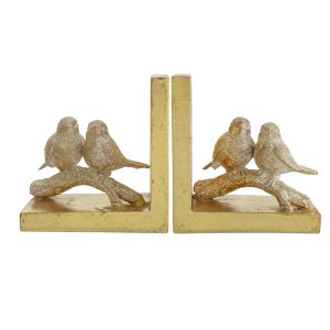 BOOKENDS, S/2 12x4x6"