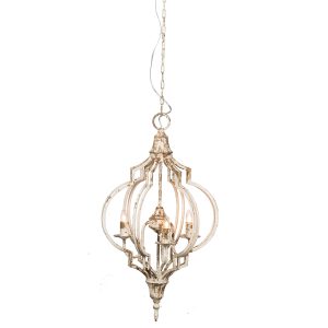 THREE-LIGHT CHANDELIER *SHIPS PALLET ONLY*
