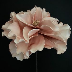 BLUSH ROSE FOAM FLOWER 19x10"
