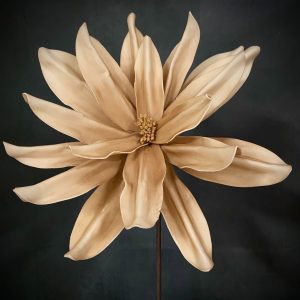 STONEWASH TAN FOAM FLOWER 25"LX11"D