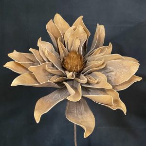 CHESTNUT BROWN  FOAM FLOWER 37"Lx18"D
