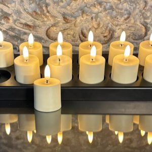 RADIANCE RECHARGEABLE VOTIVES S/12