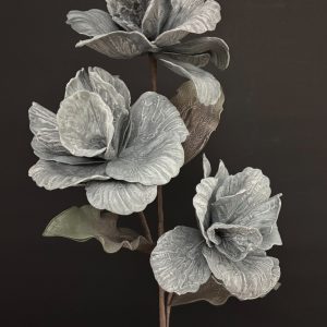 FROSTED TEAL  FLOWER 35.5"