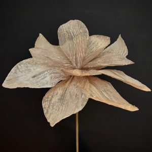 SHEER LINEN FLOWER 29.50"