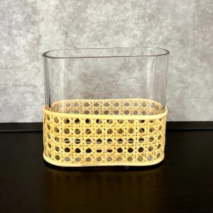 WOVEN WHISPER VASE 6.5WX6"H