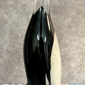 ARCTIC ACCENT PENGUIN FIGURINE 4"DX13"H