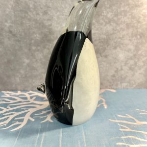 ARCTIC ACCENT PENGUIN FIGURINE 3.5"DX7.5"H