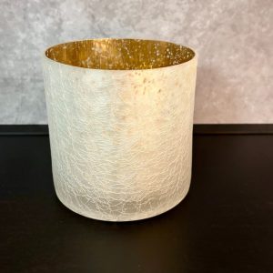 6x6" COPPER FROST VASE