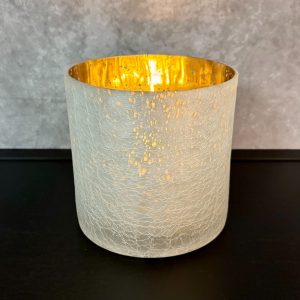 6x6" COPPER FROST VASE