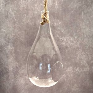 AERIS HANGING TERRARIUM 7.5"DX15.5"H