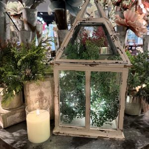 VINTAGE WHIM TERRARIUM, 22.85"H, 9.0W x 22.85"H *SHIPS PALLET ONLY*