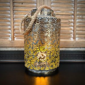 THE COASTAL CANOPY LANTERN, LG 8.85W x 13.75"H