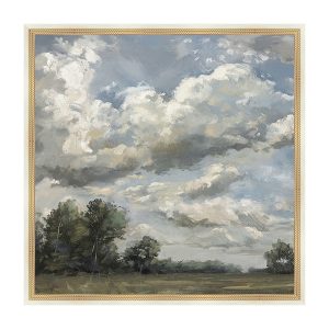 COUNTRYSIDE FRAMED CANVAS 39.5X39.5"