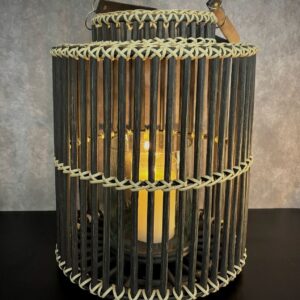 COCOA COAST RATTAN LANTERN 14"WX18'H
