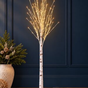 5' BIRCH TREE, 150 LED'S