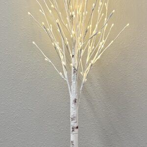 5' BIRCH TREE, 150 LED'S