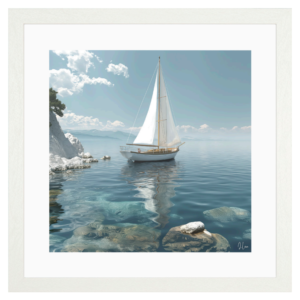 AZURE REFLECTIONS 20.87x20.87"