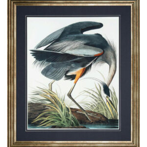 VINTAGE BLUE HERON 34.65x29.92" *SHIPS PALLET ONLY*