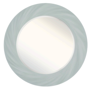 BARLEY TWIST MIRROR -  SOFT BLUE 27.56" *SHIPS PALLET ONLY*